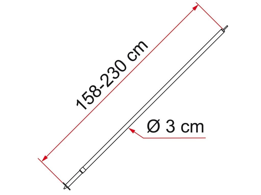 Fiamma Door Pole staander Fiamma Door Pole Staander -Wildernis Kampeer Winkel 173161 173161 images other fiamma door pole 1 1 ecommerce