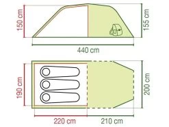 Coleman Coastline 3 Plus Tunneltent -Wildernis Kampeer Winkel 187863 187863 images other pop coleman coastline3plus fp 1 ecommerce