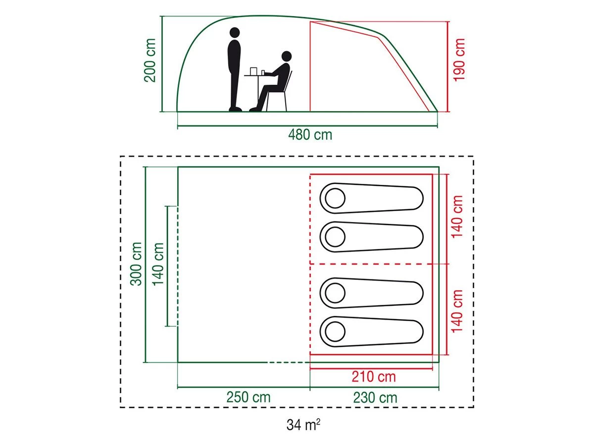 Coleman Vespucci 4 tunneltent Coleman Vespucci 4 Tunneltent -Wildernis Kampeer Winkel 357052 357052 images other coleman vespucci 4 3 2 ecommerce