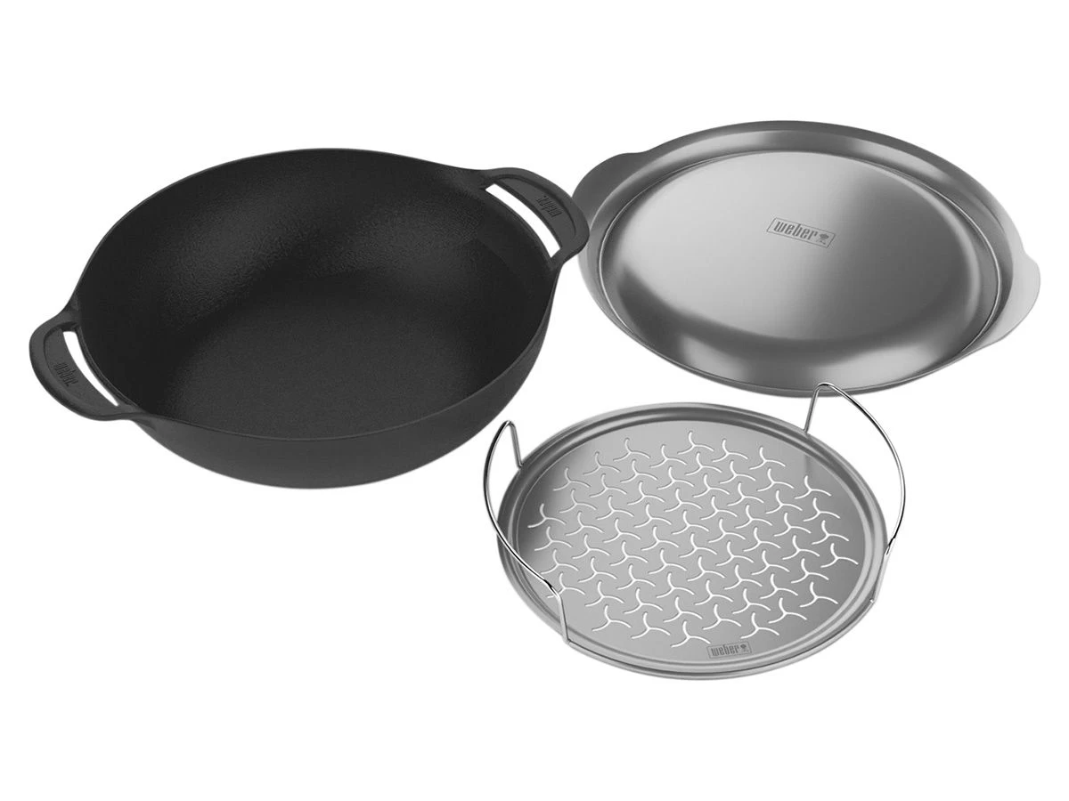 Weber wokpan Weber Wokpan -Wildernis Kampeer Winkel 443401 443401 images main weber wokpan ecommerce