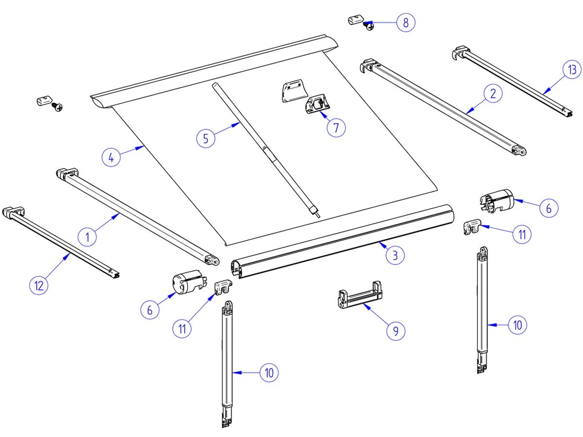 Thule Omnistor 1200 ligger links 350-550 Thule Omnistor 1200 Ligger Links 350-550 -Wildernis Kampeer Winkel 528460 528460 images other thule omnistor 1200 spare parts overzicht ecommerce 4
