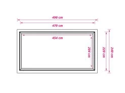 Obelink Air Grondzeil 240 X 490 Cm -Wildernis Kampeer Winkel air grondzeil 240 x 490 cm nieuw ecommerce 6c01