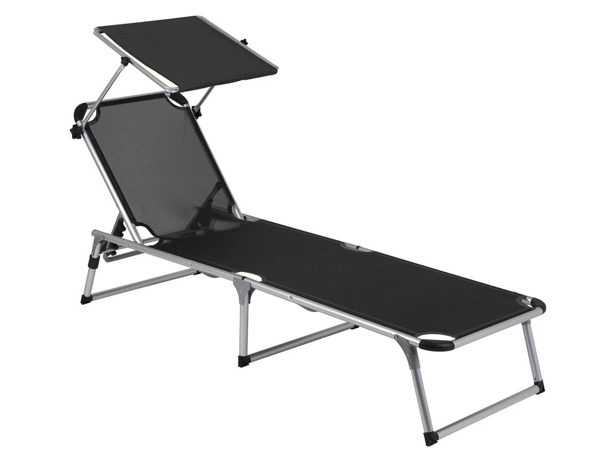 Bo-Camp ligbed met zonnescherm Bo-Camp Ligbed Met Zonnescherm -Wildernis Kampeer Winkel bo camp ligbed ecommerce 5809