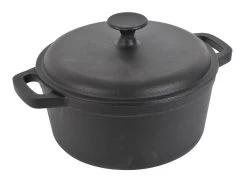 Merkloos Cast Iron 24 Cm Gietijzeren Braadpan