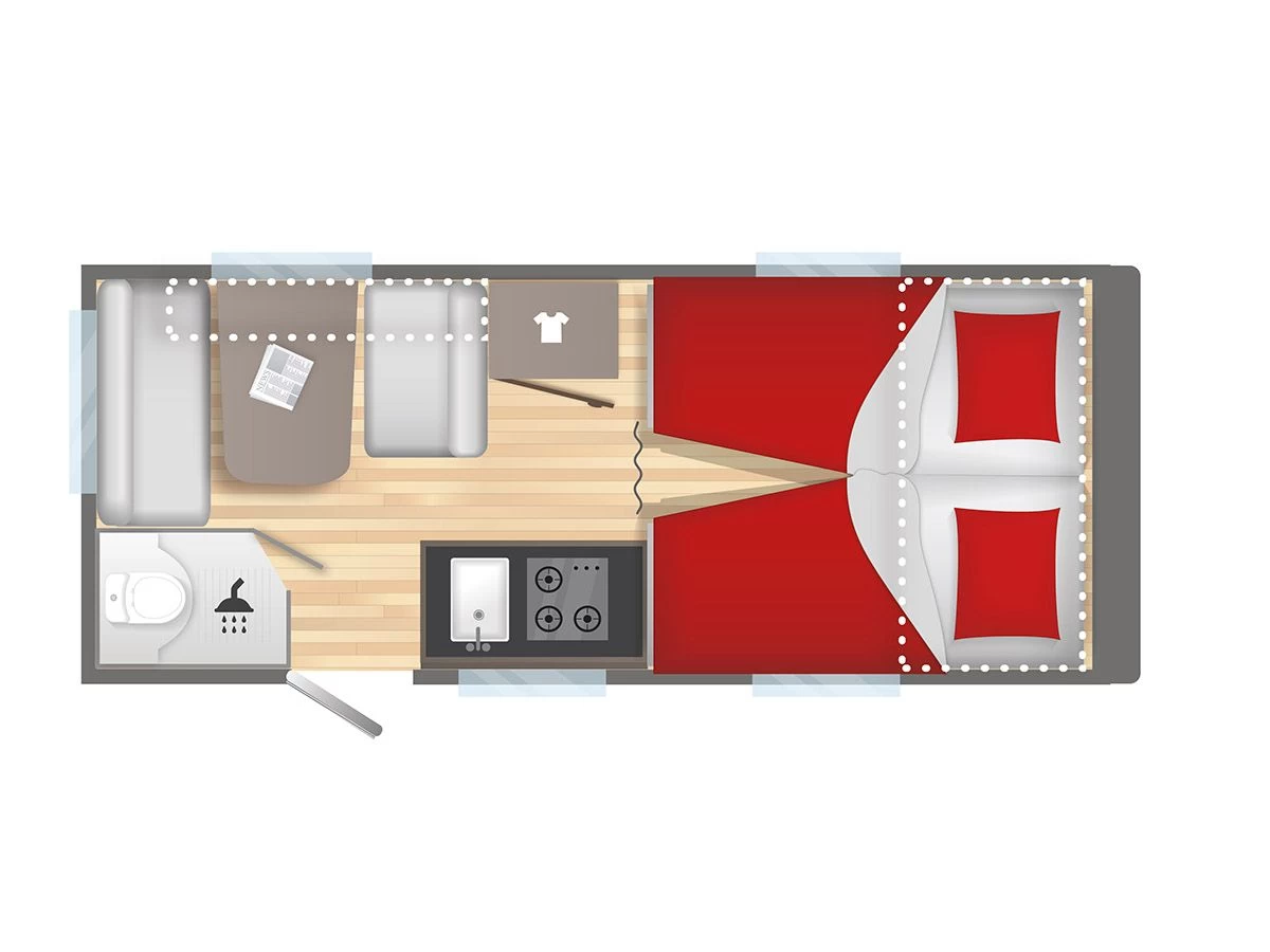 Caravelair Alba Style 472 caravan Caravelair Alba Style 472 Caravan -Wildernis Kampeer Winkel caravelair alba style 2022 2 plattegrond ecommerce 636d 1