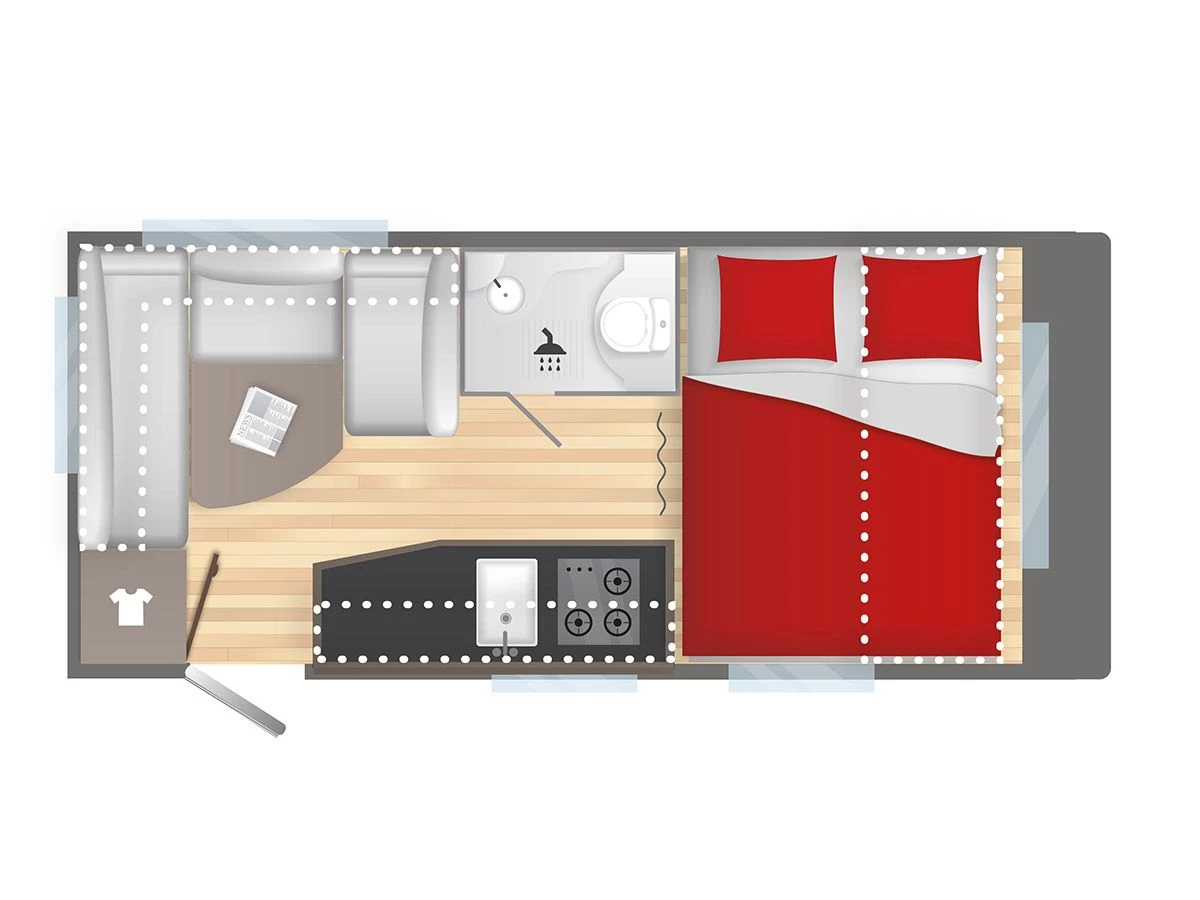Caravelair Alba Style 430 caravan Caravelair Alba Style 430 Caravan -Wildernis Kampeer Winkel caravelair alba style 430 2022 2 plattegrond ecommerce