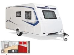 Caravelair Alba Style 430 Caravan