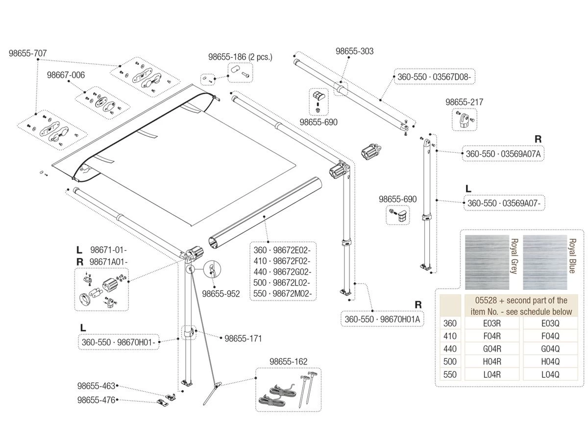 Fiamma scharnierset links Caravanstore 013 Fiamma Scharnierset Links Caravanstore 013 -Wildernis Kampeer Winkel fiamma caravanstore xl 018 360 550 spare parts 3 ecommerce bbff 3 3