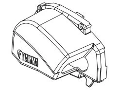 Fiamma Eindkap Cassette Links F80S