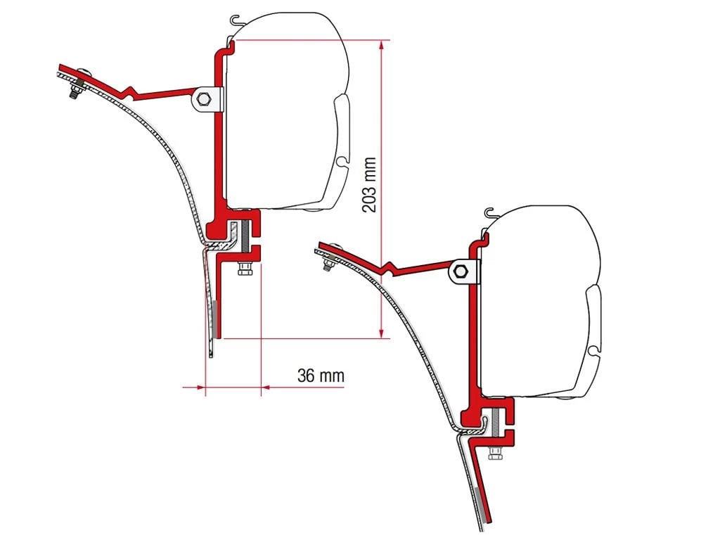 Fiamma F45 adapter Van Fiamma F45 Adapter Van -Wildernis Kampeer Winkel fiamma f45 adapter van ecommerce 69a6