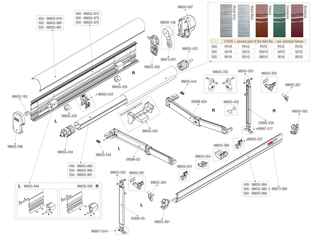 Fiamma eindkap voorlijst links F45L Fiamma Eindkap Voorlijst Links F45L -Wildernis Kampeer Winkel fiamma f45l polar white spare parts 3 ecommerce bc33 2 2