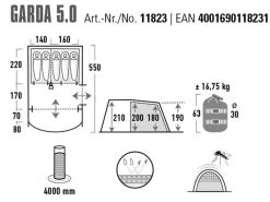 High Peak Garda 5.0 Tunneltent 5 High Peak Garda 5.0 Tunneltent -Wildernis Kampeer Winkel high peak garda 5.0 4 ecommerce 2219