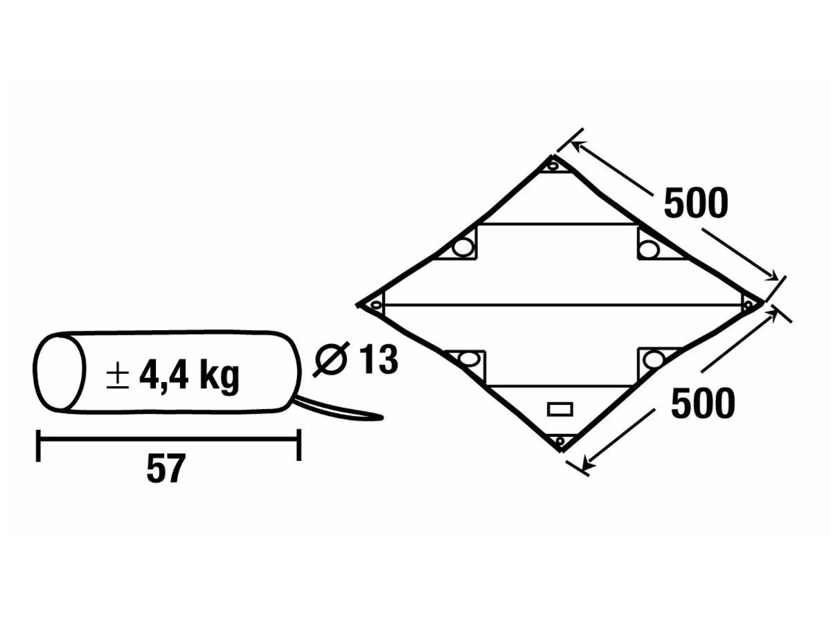 Obelink Tarp 3 Obelink Tarp 3 -Wildernis Kampeer Winkel high peak tarp3 fp 4 ecommerce 791e