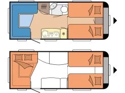Hobby Excellent Edition 495 UL Caravan 4 Hobby Excellent Edition 495 UL Caravan -Wildernis Kampeer Winkel hobby excellent edition 495 ul 3 plattegrond ecommerce eddc