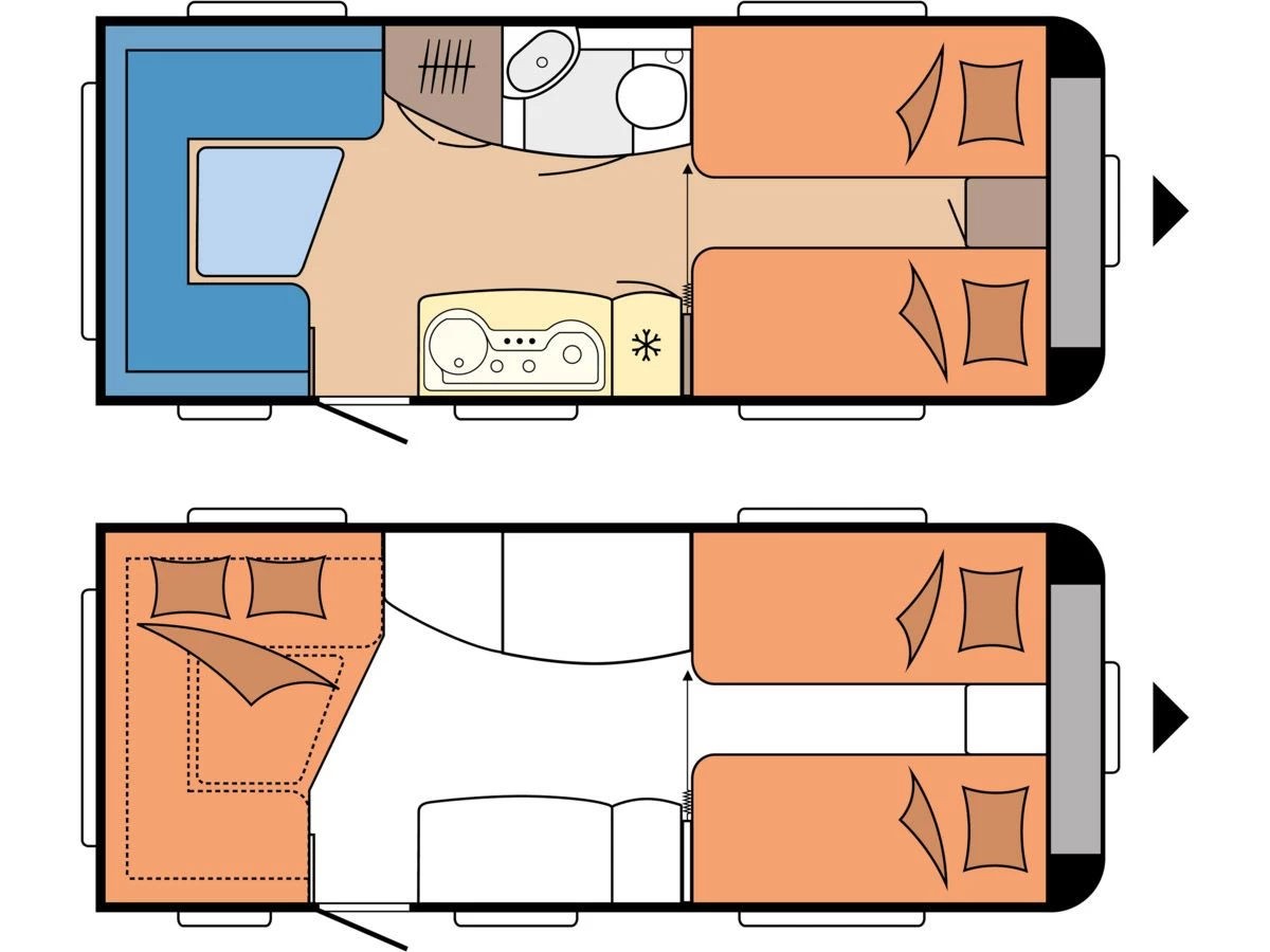 Hobby Excellent Edition 495 UL Caravan Hobby Excellent Edition 495 UL Caravan -Wildernis Kampeer Winkel