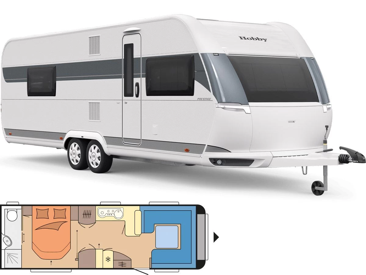 Hobby Prestige 720 WQC caravan Hobby Prestige 720 WQC Caravan -Wildernis Kampeer Winkel hobby prestige 720 wqc 2022 1 hoofdafbeelding ecommerce f2d3