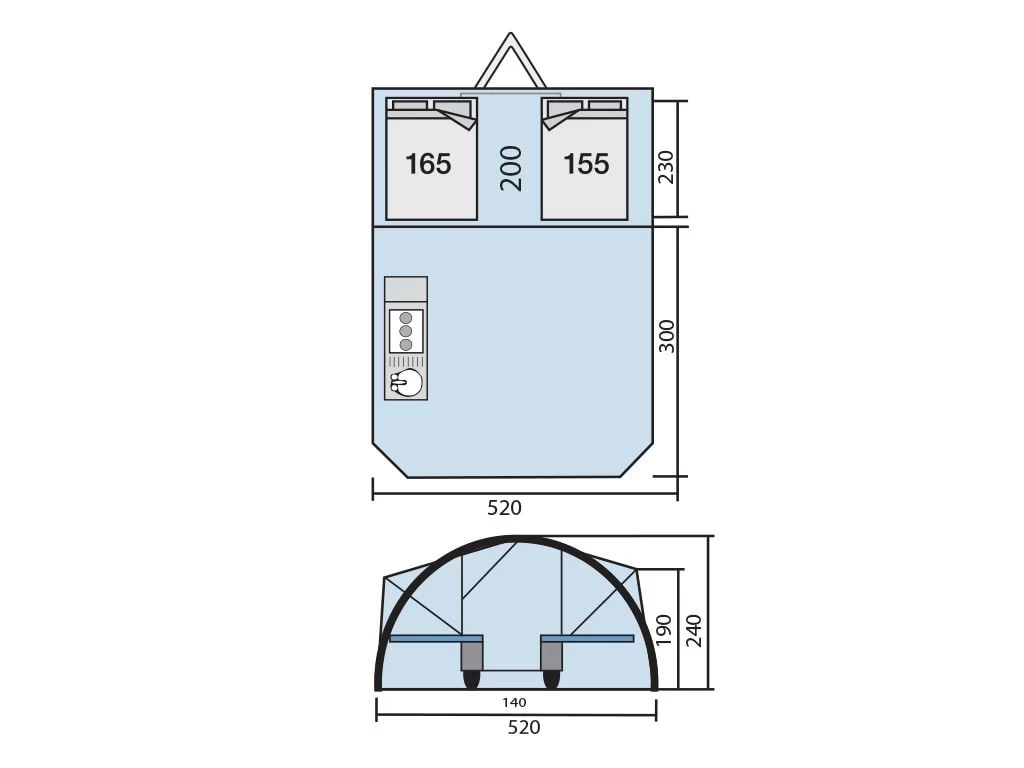 Jamet Dakota Outdoor vouwwagen Jamet Dakota Outdoor Vouwwagen -Wildernis Kampeer Winkel jamet dakota outdoor nieuw 2 ecommerce 5500 1