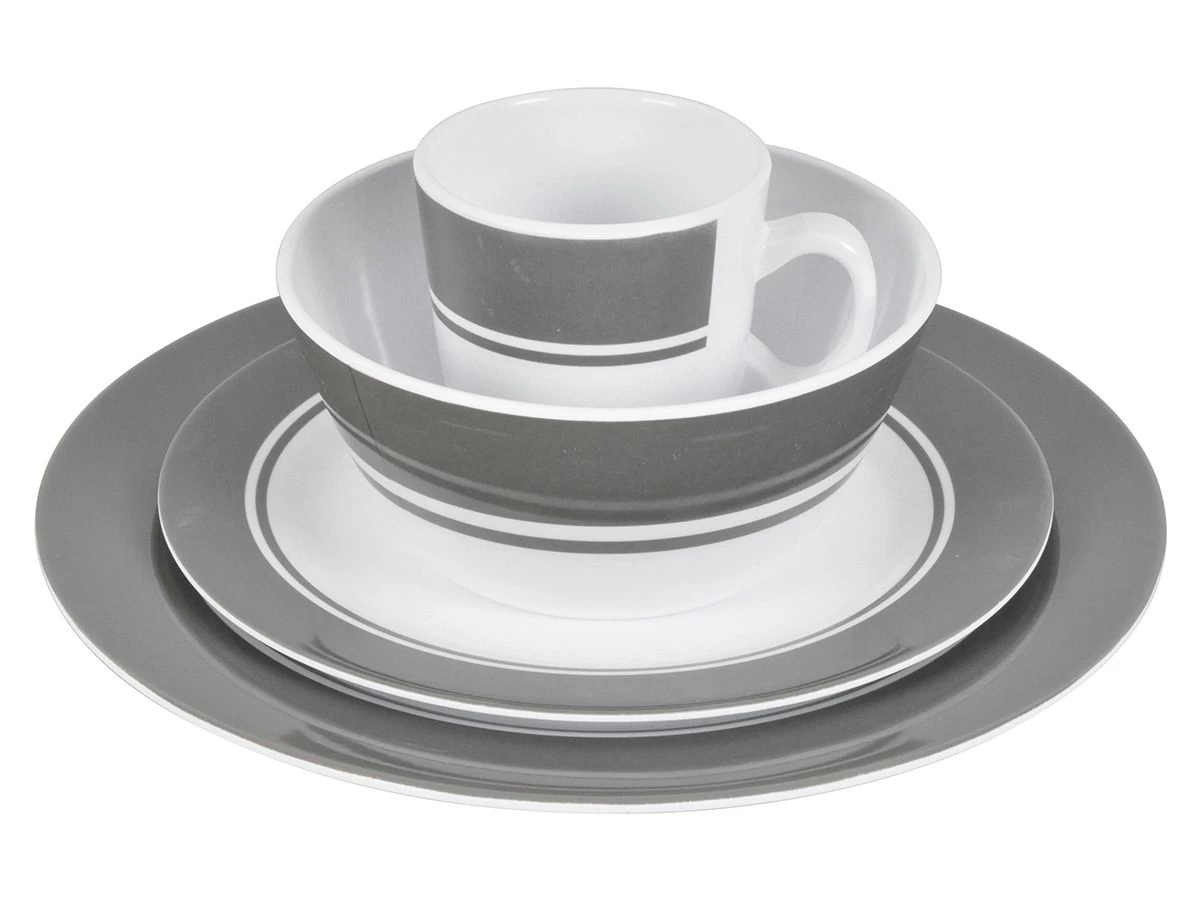 Bo-Camp grijs 16-delig serviesset Bo-Camp Grijs 16-delig Serviesset -Wildernis Kampeer Winkel melamineservies16dlggrijs4 4 ecommerce 6efa