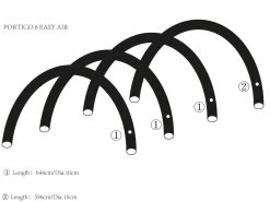 Obelink Portico 6 Easy Air Hoofd Airtube Achter -Wildernis Kampeer Winkel portico easy air ecommerce c4ec 1
