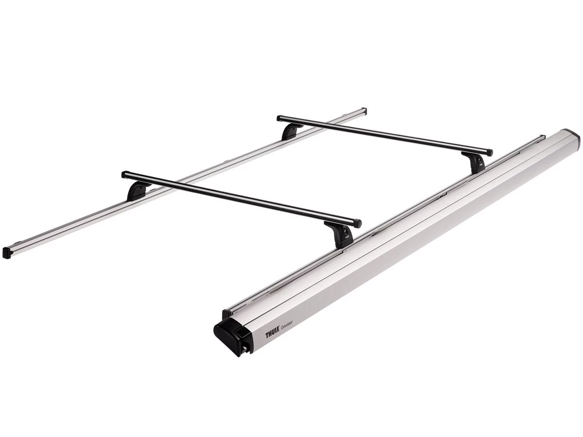 Thule SmartClamp System 6300 Ducato basisrails Thule SmartClamp System 6300 Ducato Basisrails -Wildernis Kampeer Winkel thule roof rack smartclamp luifel ducato 2 ecommerce 98dd