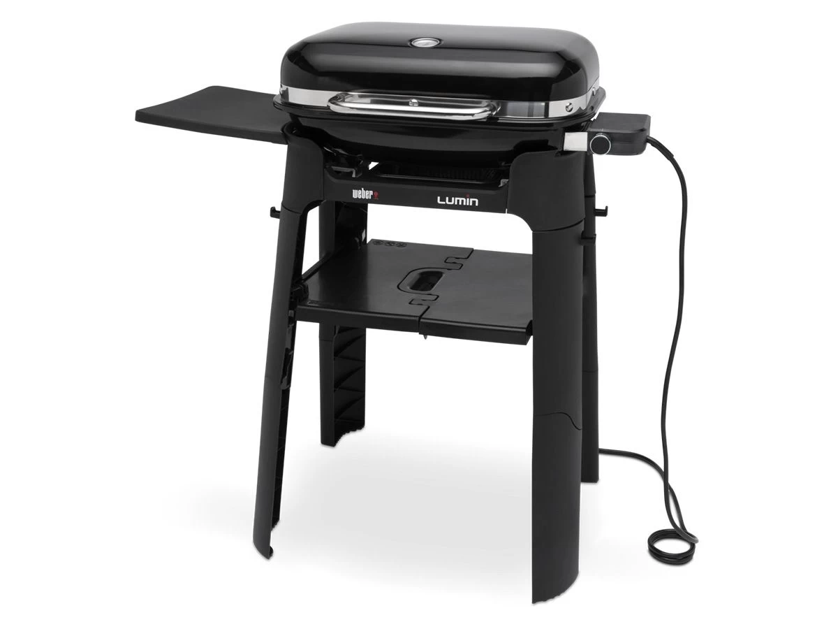 Weber Lumin Black staande elektrische barbecue Weber Lumin Black Staande Elektrische Barbecue -Wildernis Kampeer Winkel weber lumin black staand2 ecommerce