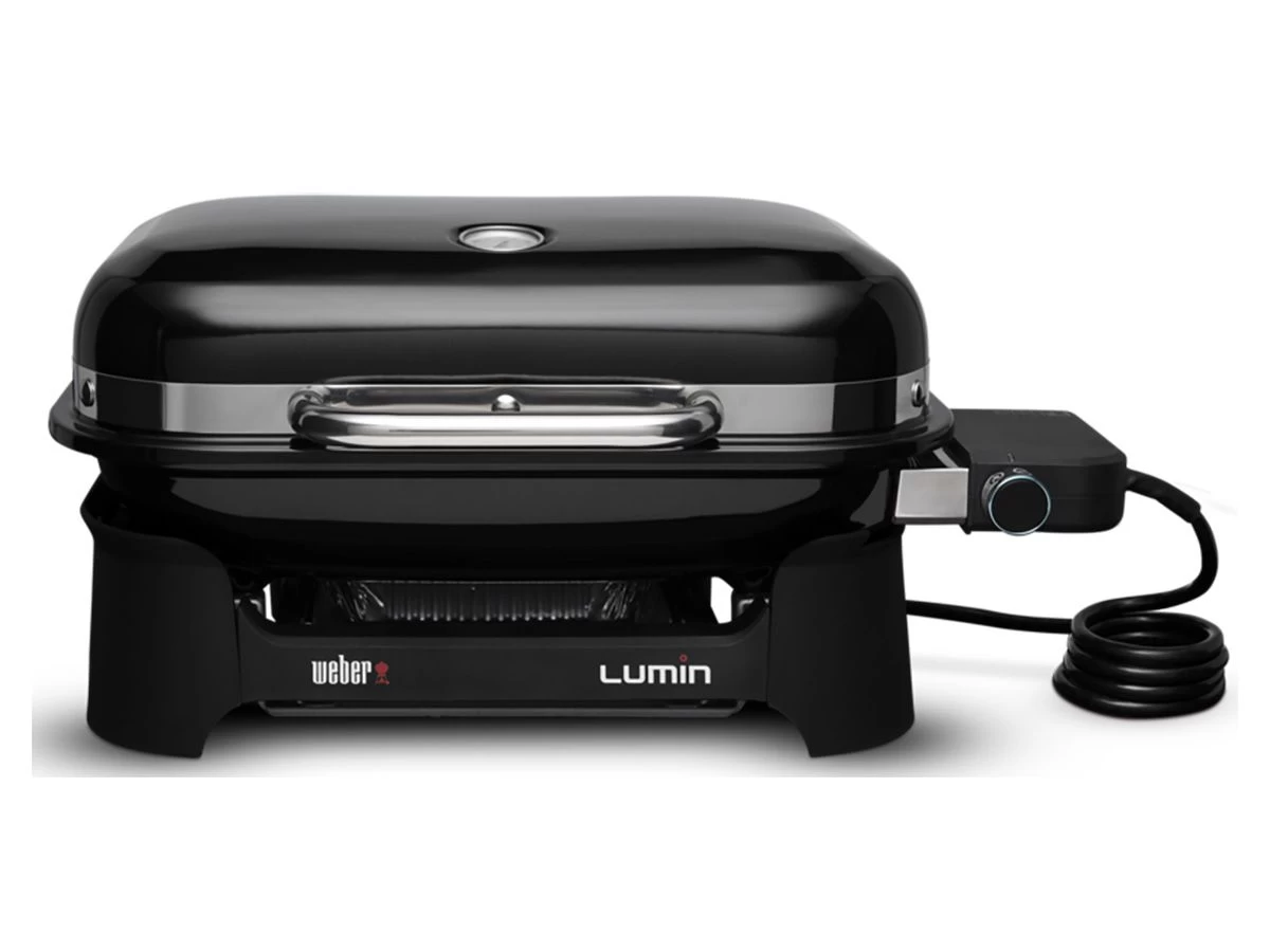 Weber Lumin Compact Black elektrische barbecue Weber Lumin Compact Black Elektrische Barbecue -Wildernis Kampeer Winkel weber lumin compact black1 ecommerce