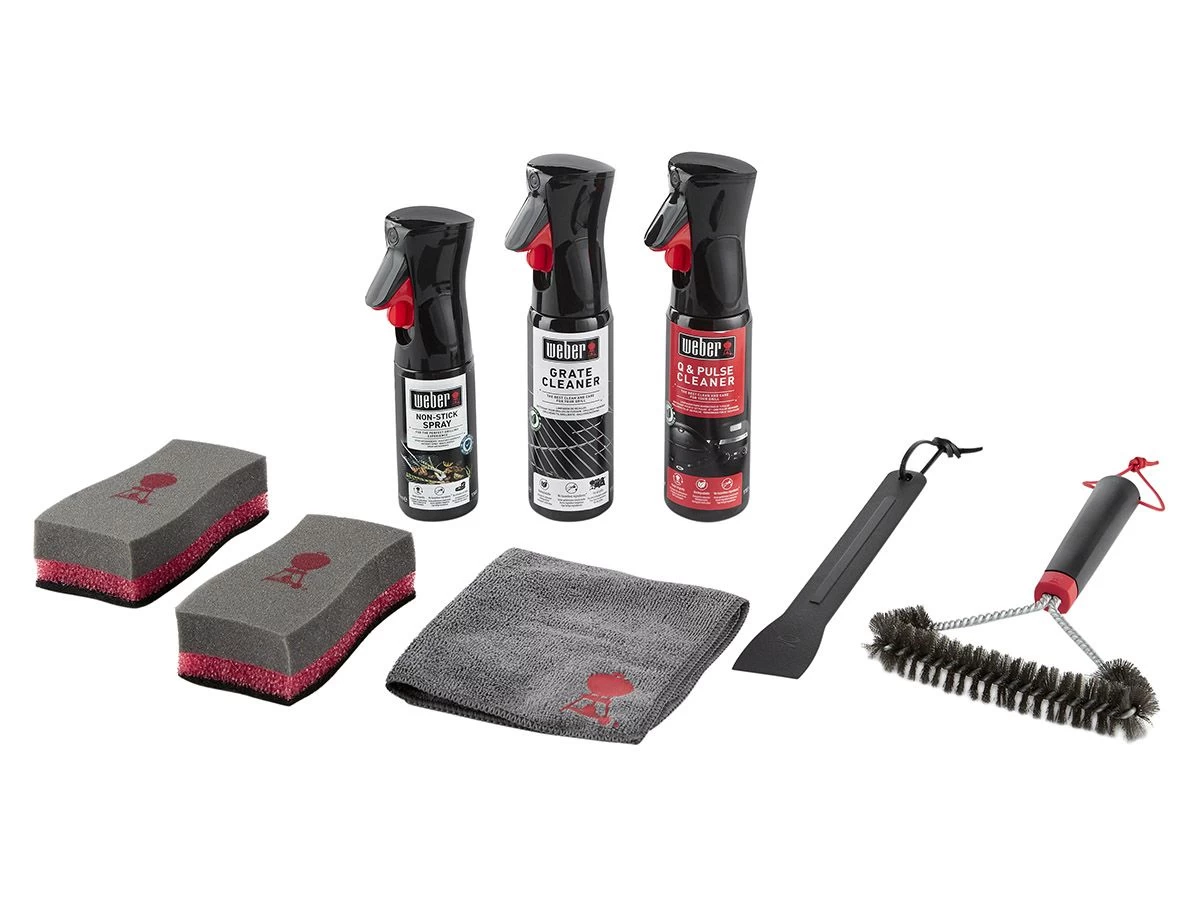 Weber Q & Pulse BBQ reinigingsset Weber Q & Pulse BBQ Reinigingsset -Wildernis Kampeer Winkel weber q pulse bbq reinigingsset ecommerce 0175